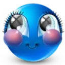 blue_emoji_blush Discord Emoji