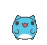 05_blue_cat_obsessed Discord Emoji