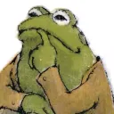 frogthinking Discord Emoji