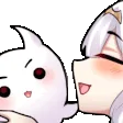 LucyKissing