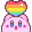 twitchpreemotekirbypride112x112 Discord Emoji