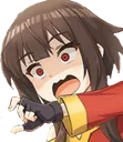 MeguScared Discord Emoji