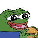 Pepe Burger Discord Emoji