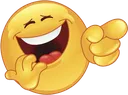 laughing