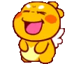 laughing