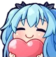 kuro_baby_blue_love Discord Emoji