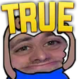 True