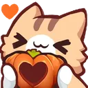 Nekocat Love2 Discord Emoji