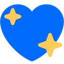 sparkling_heart_blue Discord emoji