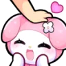 pink_melodyheadpat Discord Emoji