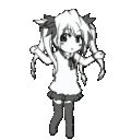 white_dance animated emote from ۶ৎ　‿　cemetery　 ݁ 　˖