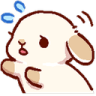 BunnySweat Discord sticker from Little Daycare 🎃