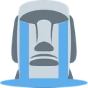 MoyaiSad Discord Emoji