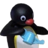 pingu_watering Discord emoji