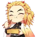 Anime Rengoku Umai Discord Emoji