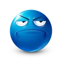 bluemischevioussmile Discord Emoji