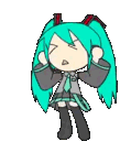 bed_Y_Miku_head_bang Discord emoji