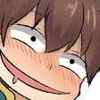 AE_kazuma_drool custom emote from Anime Emoji World | Emotes・Stickers