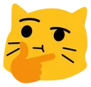 blob_cat_thonking Discord Emoji