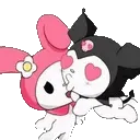 mymelo_kuromi_kiss