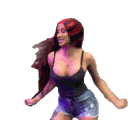 Cardi_laugh_run