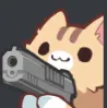 Cat Shoot Discord Emoji