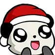 Panda_Santa_Happy Discord Emoji