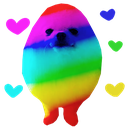 eggdog_rainbow Discord emoji