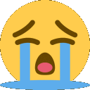 AnimatedCryShrink Discord emoji