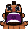 gifHogRiderScream animated Discord emote from ChekoVerse