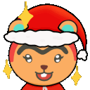 AC_Hazel_Festive Discord emoji