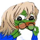 KisukeThinkPepe Discord Emoji