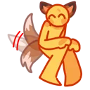 fox_tailwag Discord Emoji