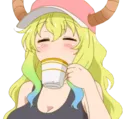 Anime Sip Discord Emoji