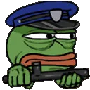Police_pepe Discord Emoji
