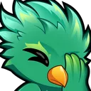 EmernyxFacepalmBird