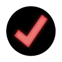NeonRedCheck Discord Emoji