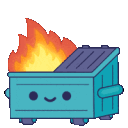 dumpster_fire Discord emoji
