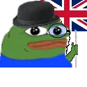 6 Pepe British Discord Emoji