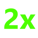 2x