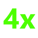 4x