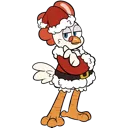 ChickenSantaPose
