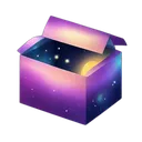 anopenboxwithgalaxygradientandsp