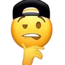 SmilyHatSwagCoolThinkGangster Discord Emoji