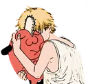 denji_pochita_hug Discord Emoji