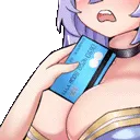 NekoCatGirlCreditCardSwipe