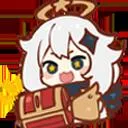 Paimon Ship Out Discord Emoji