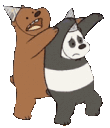 bed_Y_We_Bare_Bears_party Discord emoji