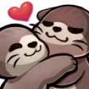 otter_cuddeling