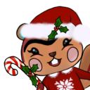 AC_Hazel_Festive Discord emoji